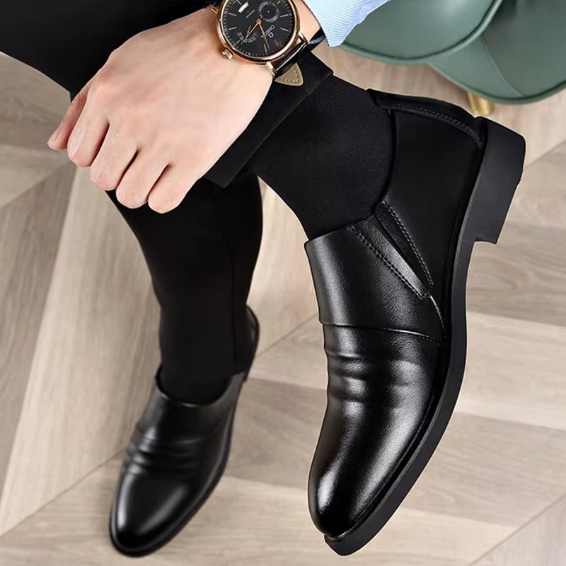 Formal Leather 6CM Elevator Shoes - Image 10