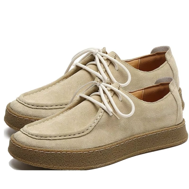 Fashion Men Classic Retro Suede Shoes
