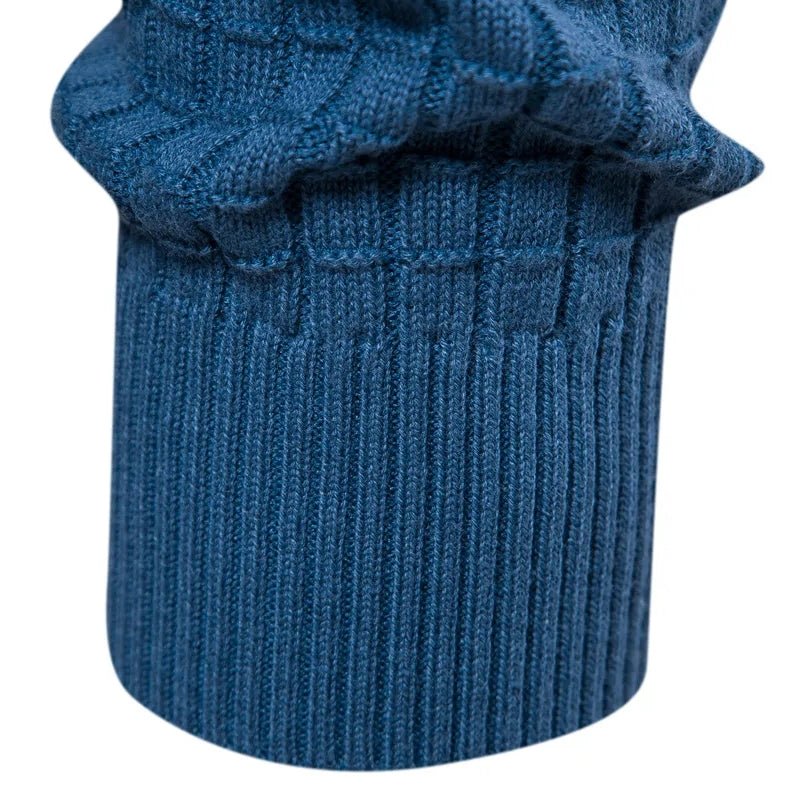 Cotton Men Sweaters Solid Color O Neck - Image 10