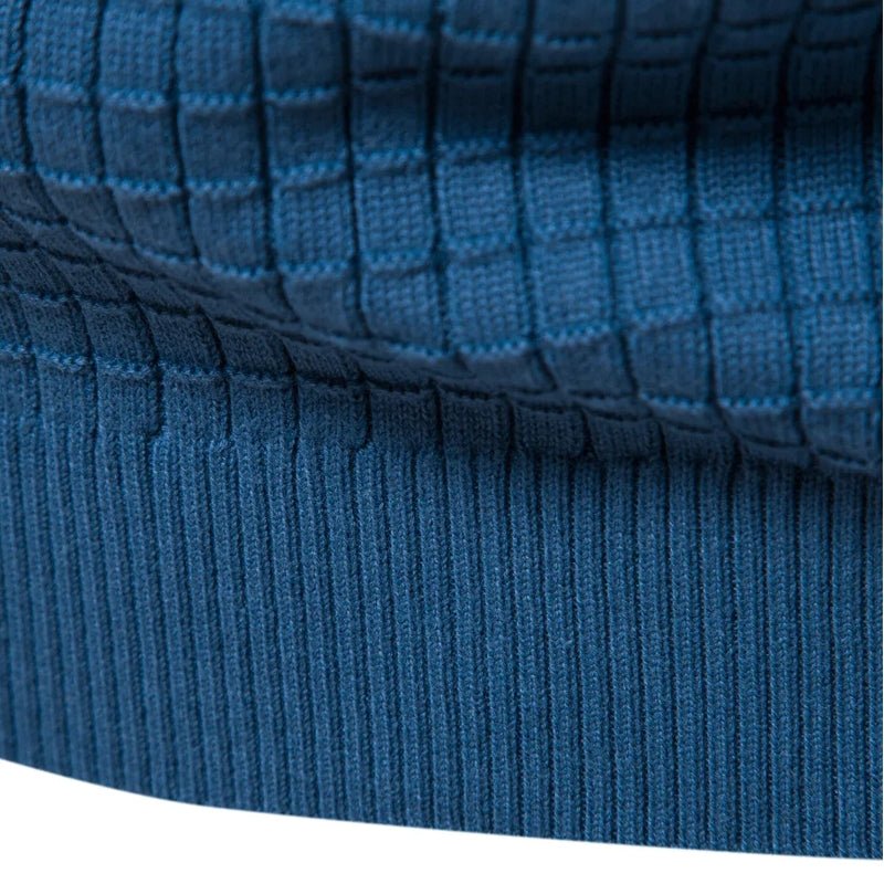 Cotton Men Sweaters Solid Color O Neck - Image 11
