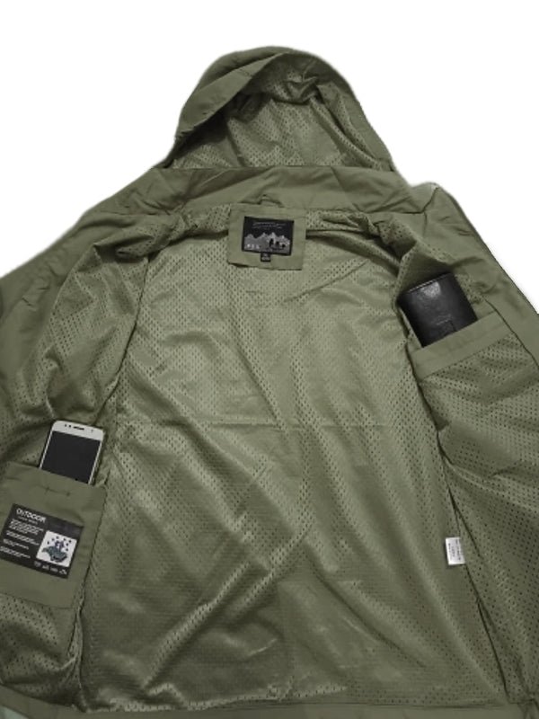 Camping Sports Men Waterproof Military Hooded Jacket - Image 3
