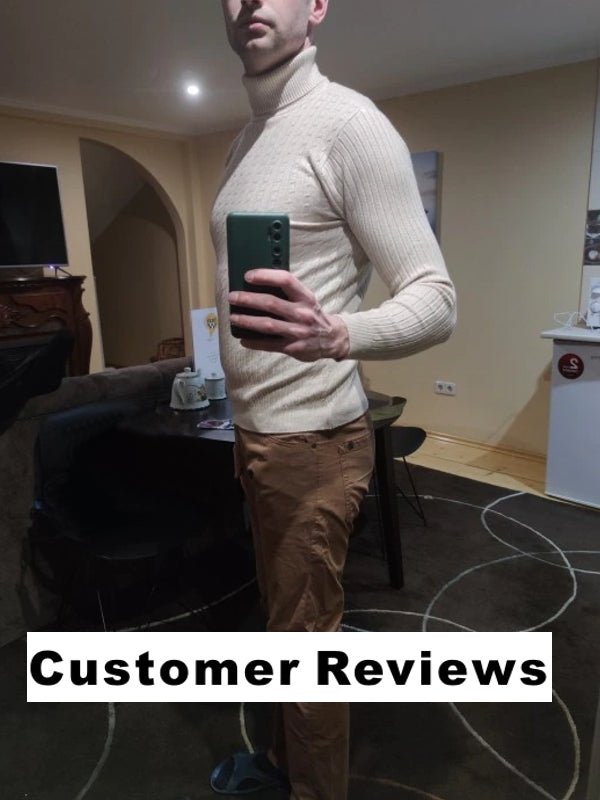 Fashion Sweater Men Sweater Slim Pullover Knitted Sweater - Image 6