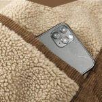 Men Corduroy Short Jacket Warm Loose Parka