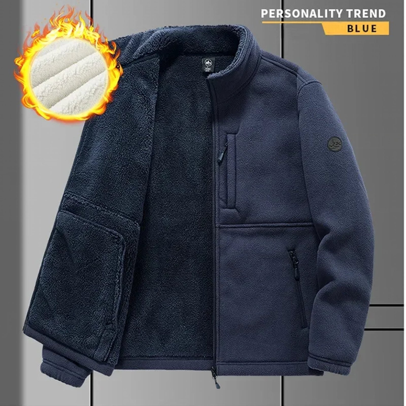 The Versatile Fleece Thick Hooded Coats for Men - Image 10