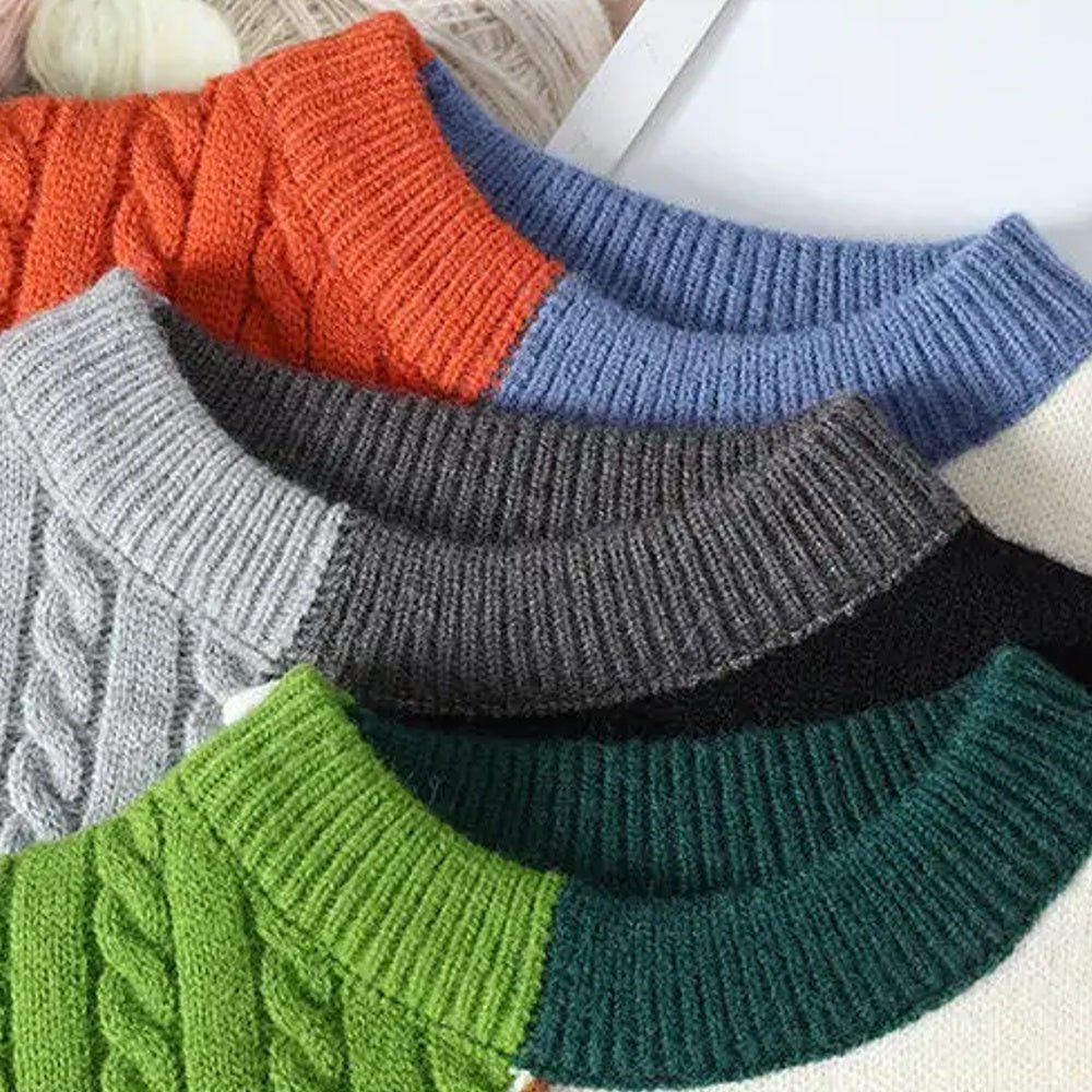 Fashion Turtleneck Autumn Winter Warm Mens Sweaters - Image 3