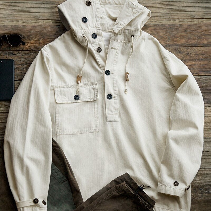 Hoodie Sweatshirt With Rope Hip Hop Coat Loose - Image 2