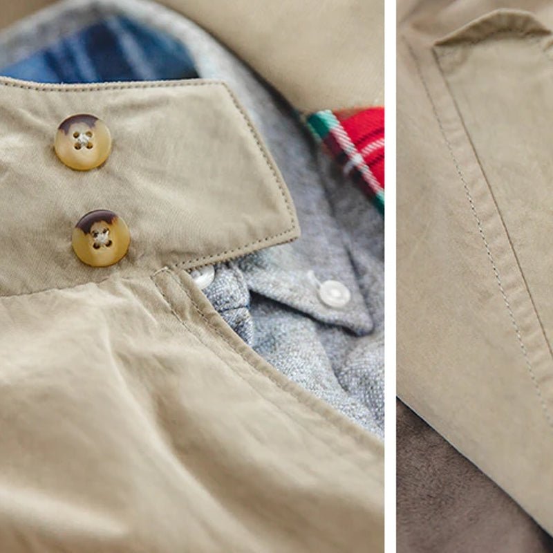 Vintage Jackets Men Retro Work Coat - Image 7