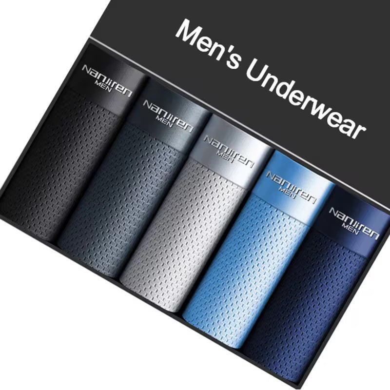 Men Boxer Shorts 5pcs / Set Sexy Underwear - Image 2