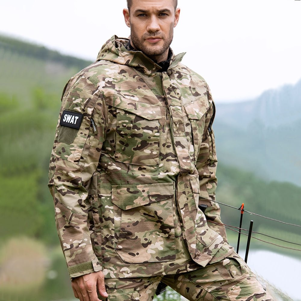M65 Men's Row Aviator Hooded Jacket - Image 5