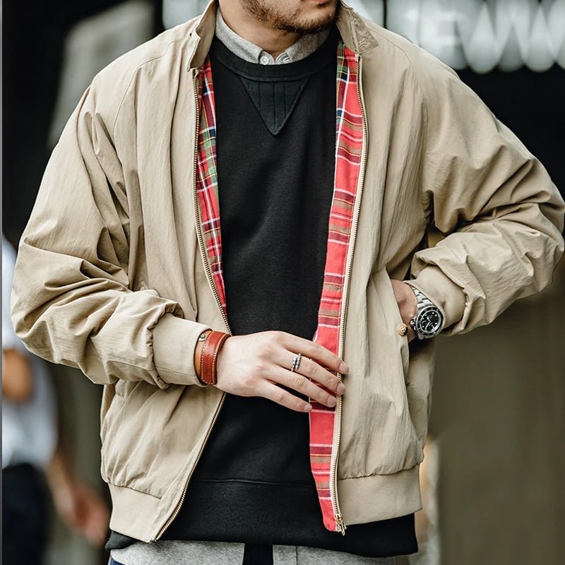 Vintage Jackets Men Retro Work Coat - Image 3