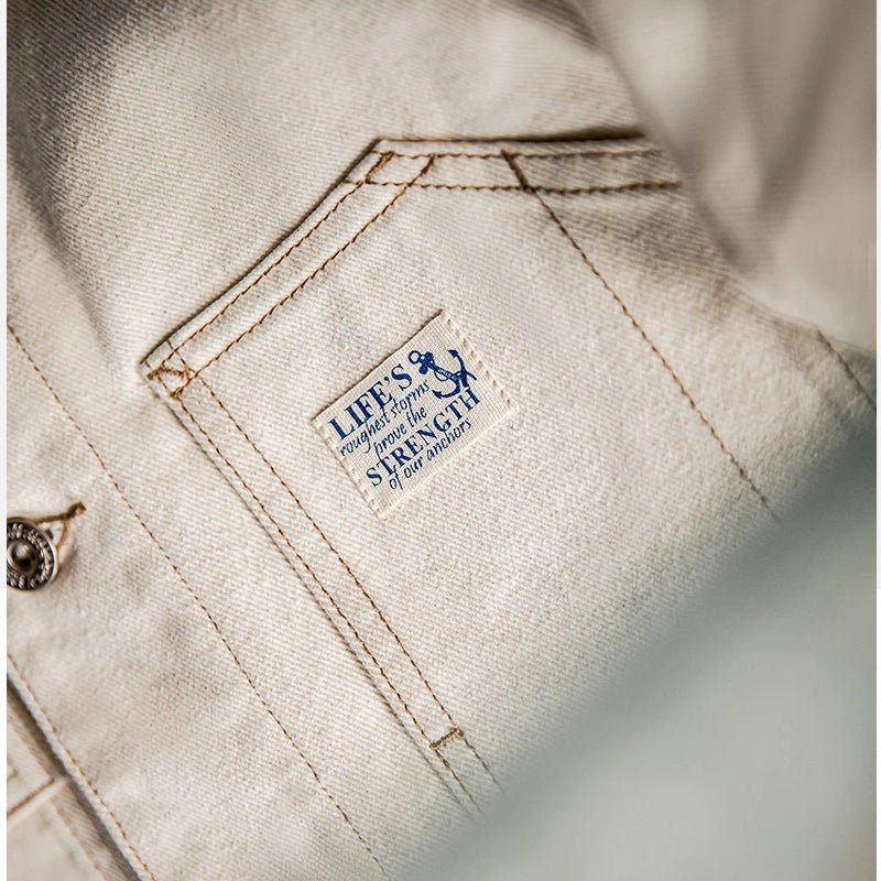 Cotton Lapel Jackets Multi-pocket Short Parkas - Image 14