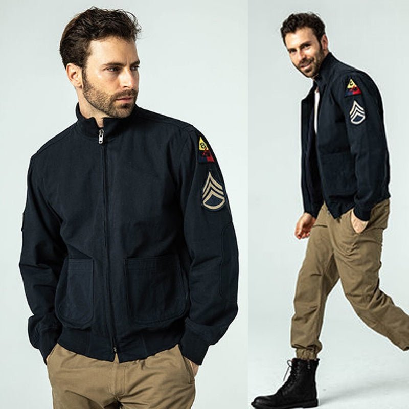 Retro Cotton Clothing Army Bomber Jacket