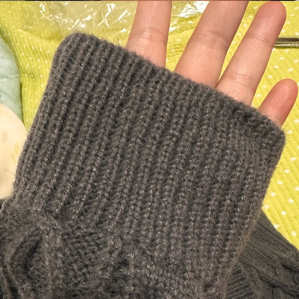 Classic Men Knitted Pullovers Loose - Image 3