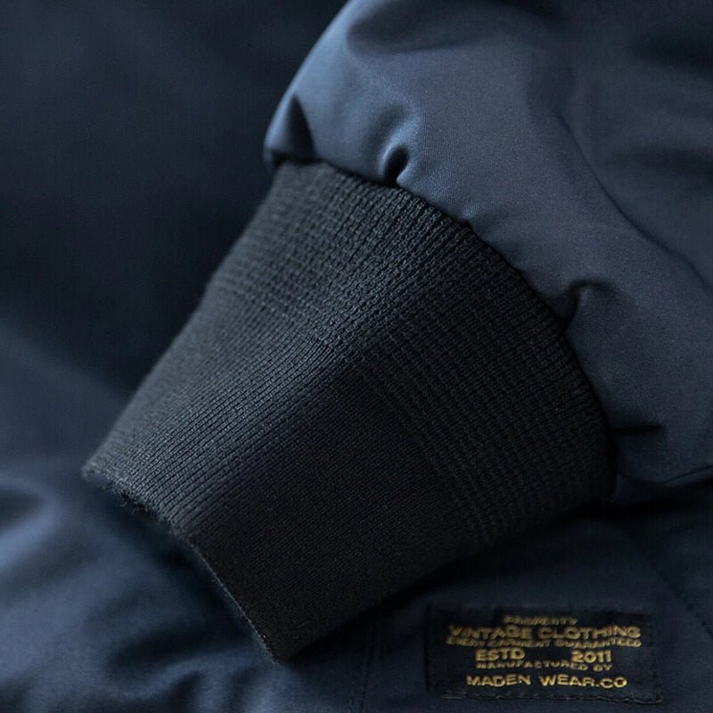 Vintage Thickened Men A1 Bomber Jacket - Image 6