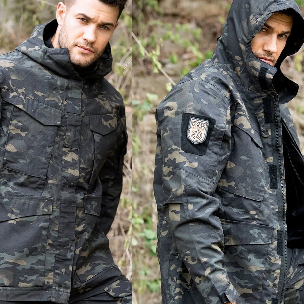 M65 Men's Row Aviator Hooded Jacket - Image 2