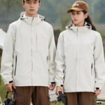 Outdoor Waterproof and Windproof Hooded Windbreaker Coats
