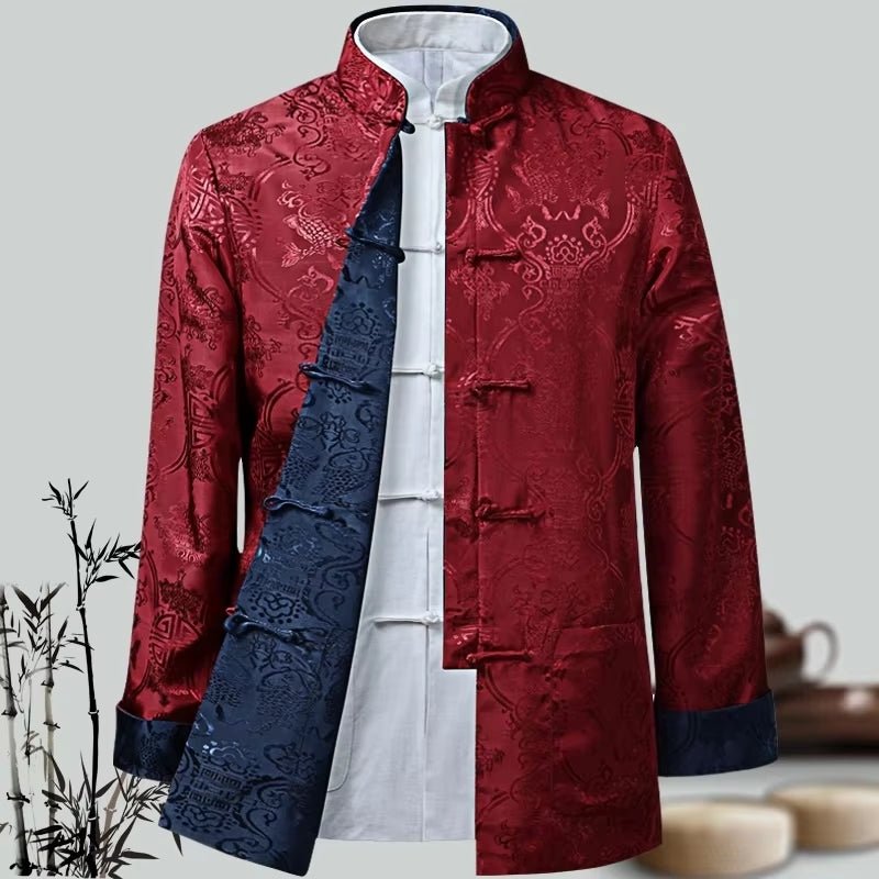 Hanfu Coats Men Chinese Clothing Jackets - Image 8