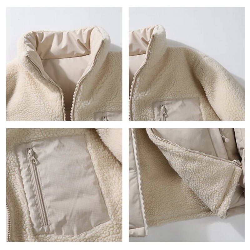 Winter Men's Parkas Double Sided Jacket - Image 14