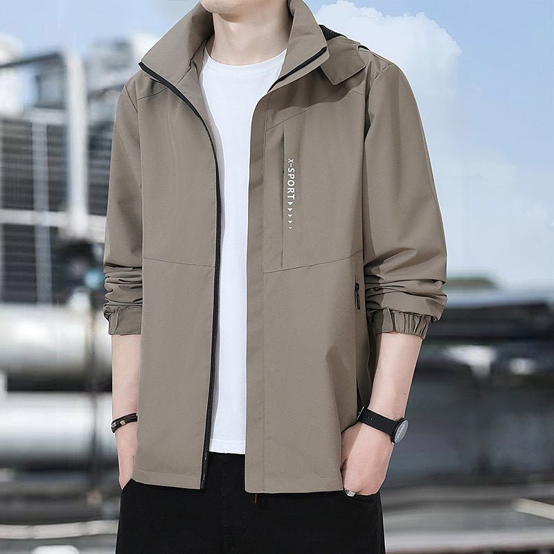 Outdoor Waterproof and Windproof Hooded Windbreaker Coats - Image 4