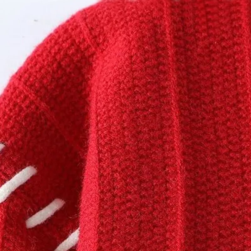 Fashion Autumn Winter Warm Pullover High Collar Sweater - Image 12