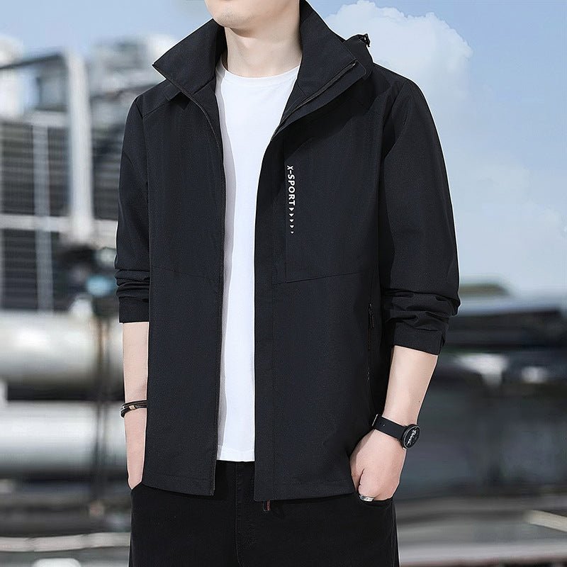 Outdoor Waterproof and Windproof Hooded Windbreaker Coats - Image 7