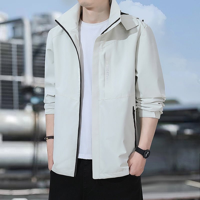 Outdoor Waterproof and Windproof Hooded Windbreaker Coats - Image 8