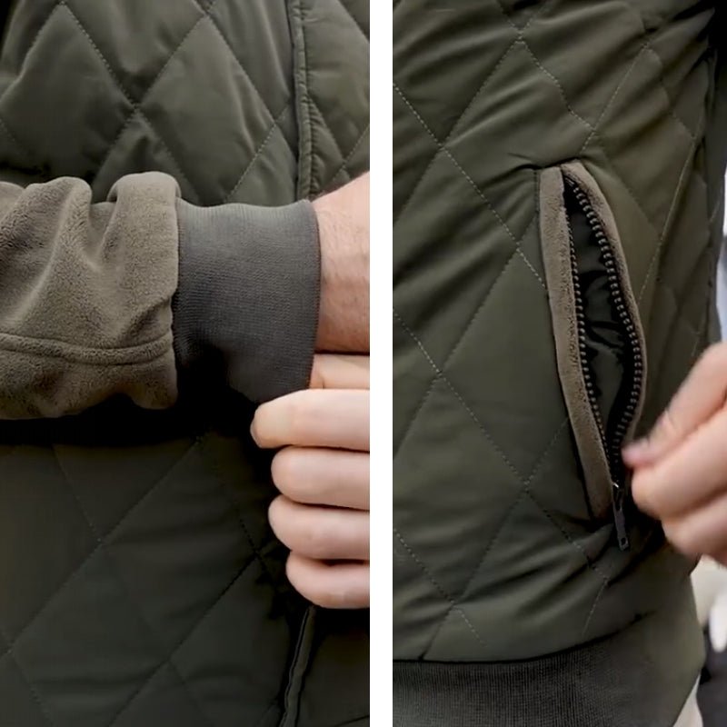 Men's Warm Thick Fleece Lining Jacket - Image 4