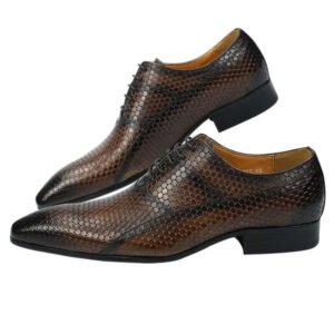 Retro Business Exquisite Carved Dress Office Oxfords Shoes