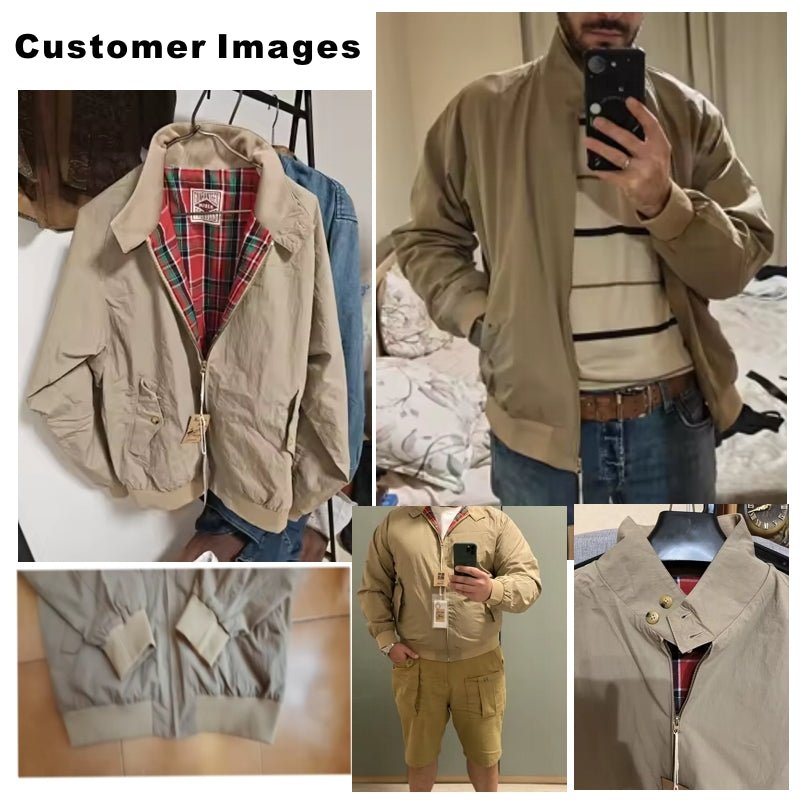 Vintage Jackets Men Retro Work Coat - Image 2