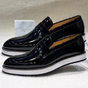 Casual Shiny Leather Formal Shoes for Banquet