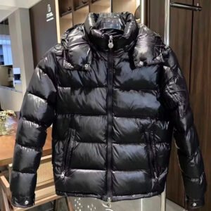 Men Trend Solid Color Short Winter Warm Hooded Parkas