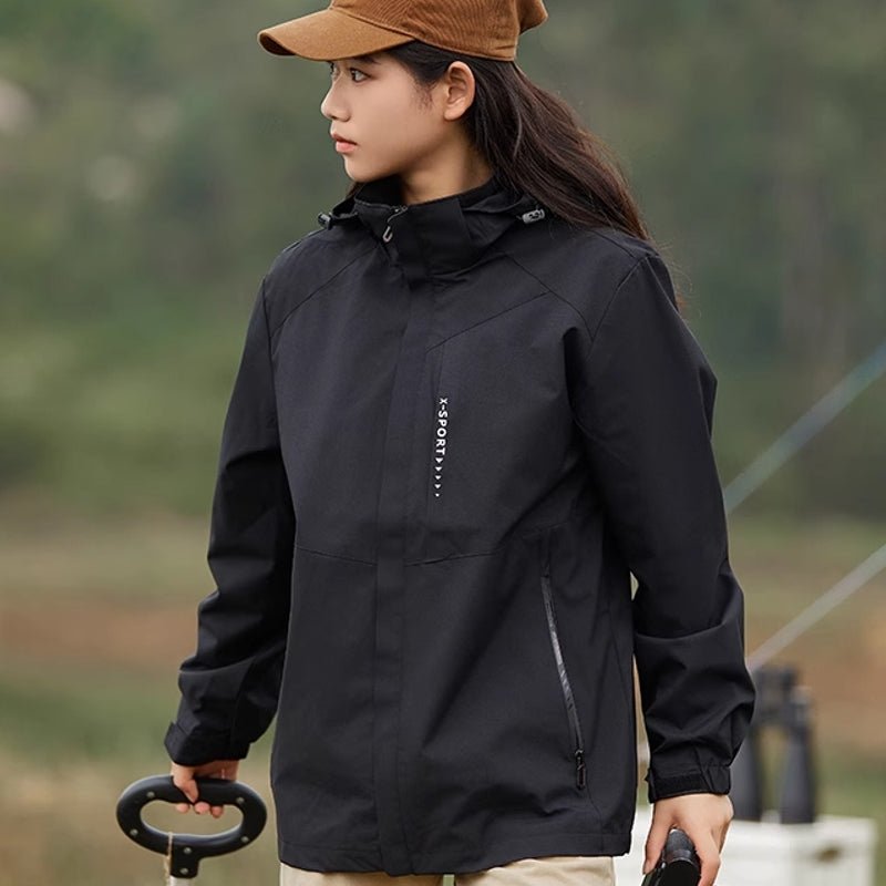 Outdoor Waterproof and Windproof Hooded Windbreaker Coats - Image 27