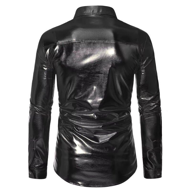 Dance Club Wear Hip Hop Shirt Men Shirts - Image 5