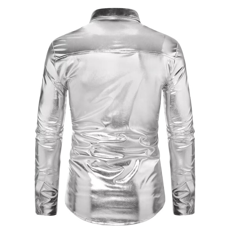 Dance Club Wear Hip Hop Shirt Men Shirts - Image 7