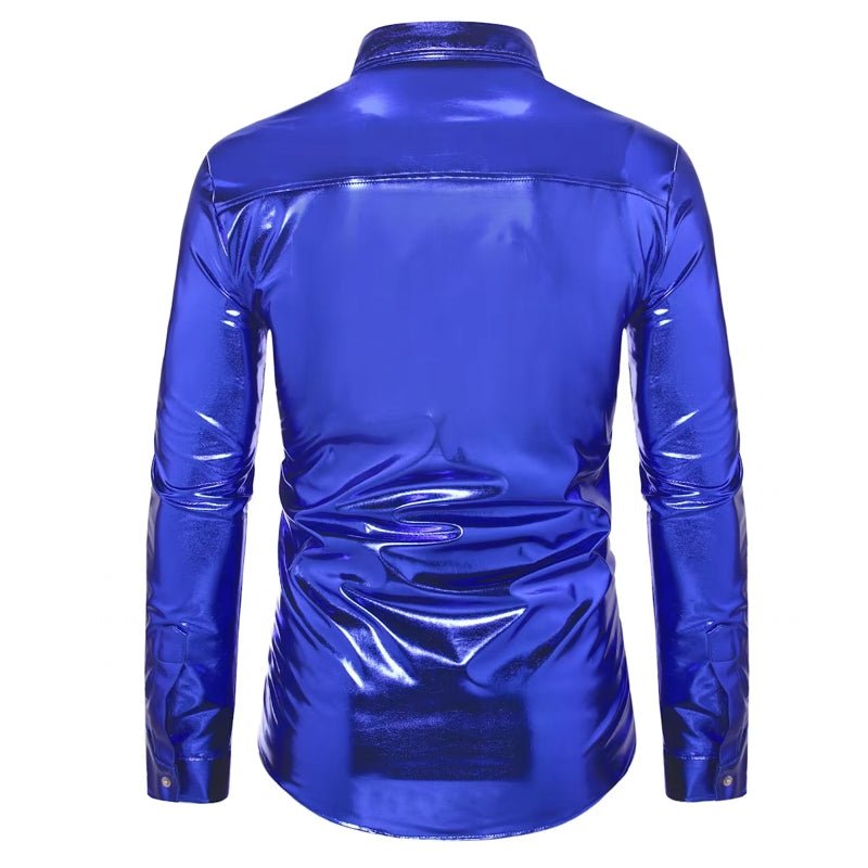 Dance Club Wear Hip Hop Shirt Men Shirts - Image 13