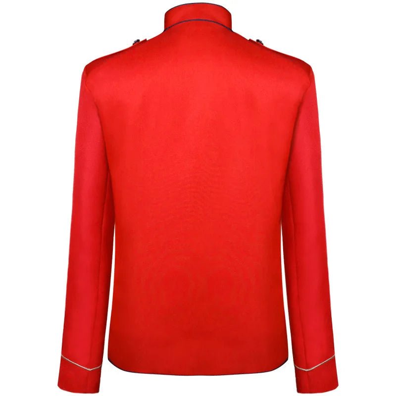 Cosplay Costume Standing Collar Embroidered Suit Jacket - Image 4