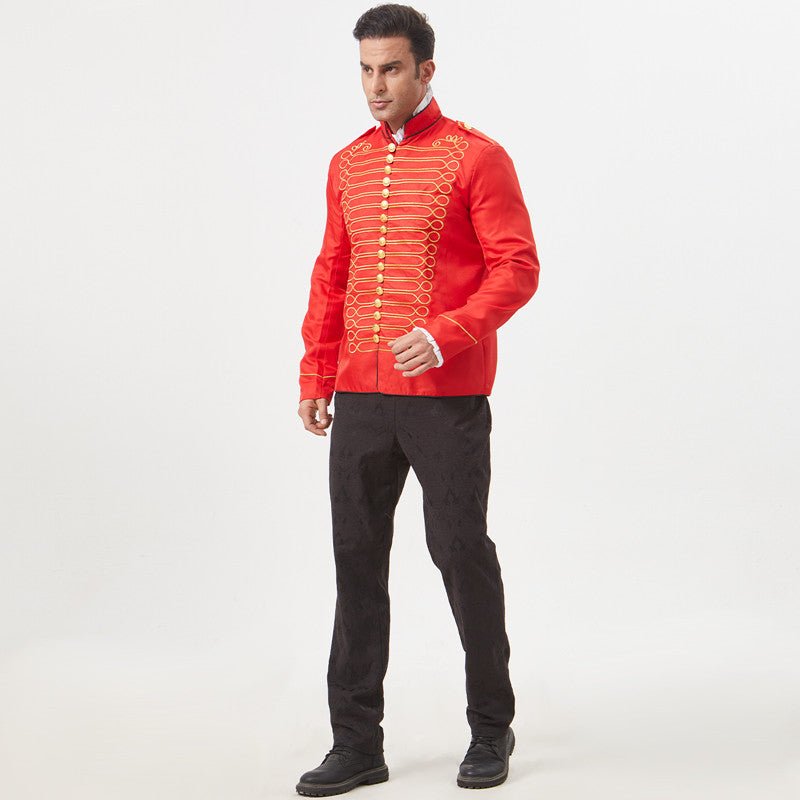 Cosplay Costume Standing Collar Embroidered Suit Jacket - Image 5
