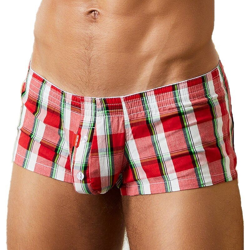 Cotton Men Boxers At Home Shorts Sleep - Image 9