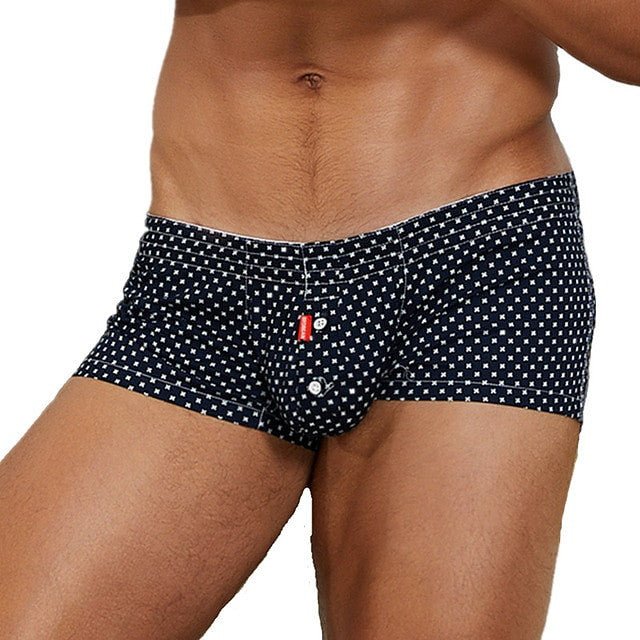 Cotton Men Boxers At Home Shorts Sleep - Image 25