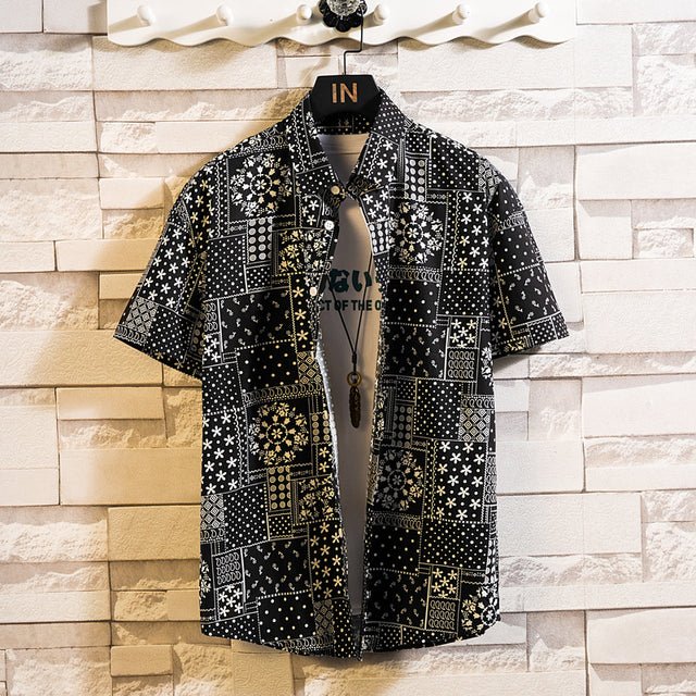 Cotton Men's Gorgeous Print Shirt - Image 3