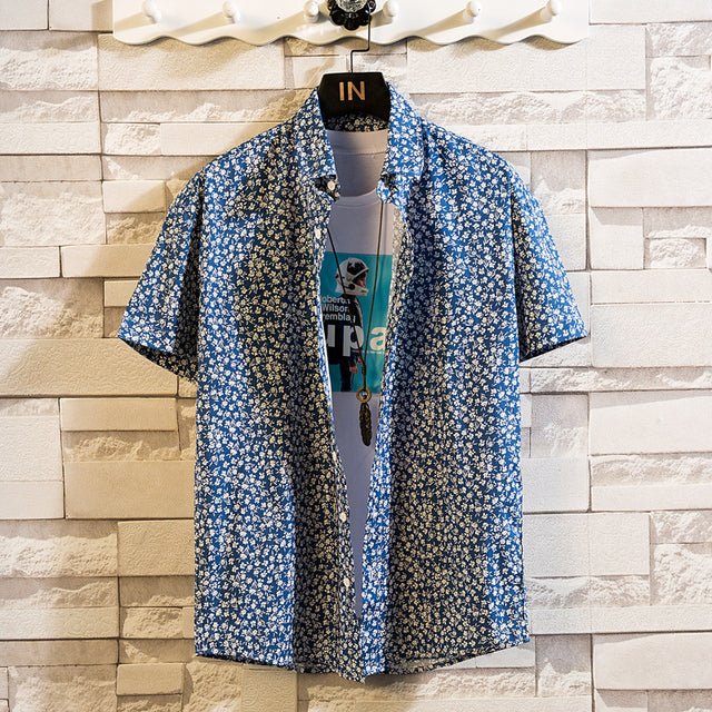 Cotton Men's Gorgeous Print Shirt - Image 4