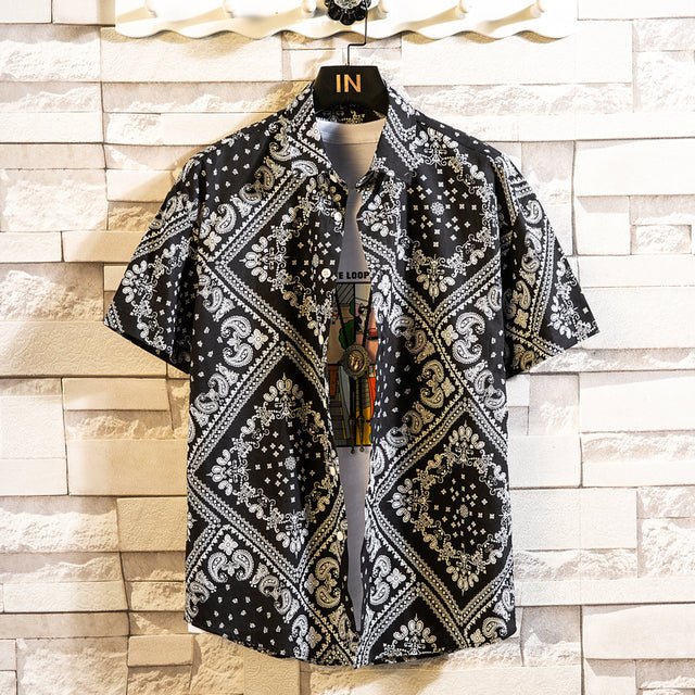 Cotton Men's Gorgeous Print Shirt - Image 5