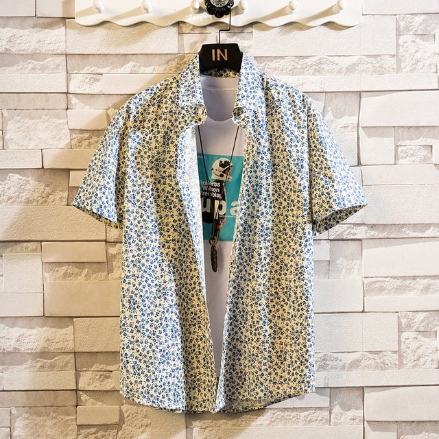 Cotton Men's Gorgeous Print Shirt - Image 6