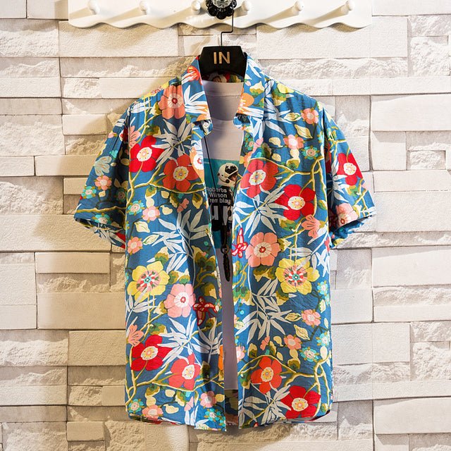 Cotton Men's Gorgeous Print Shirt - Image 7