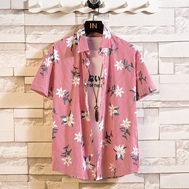 Cotton Men's Gorgeous Print Shirt - Image 8