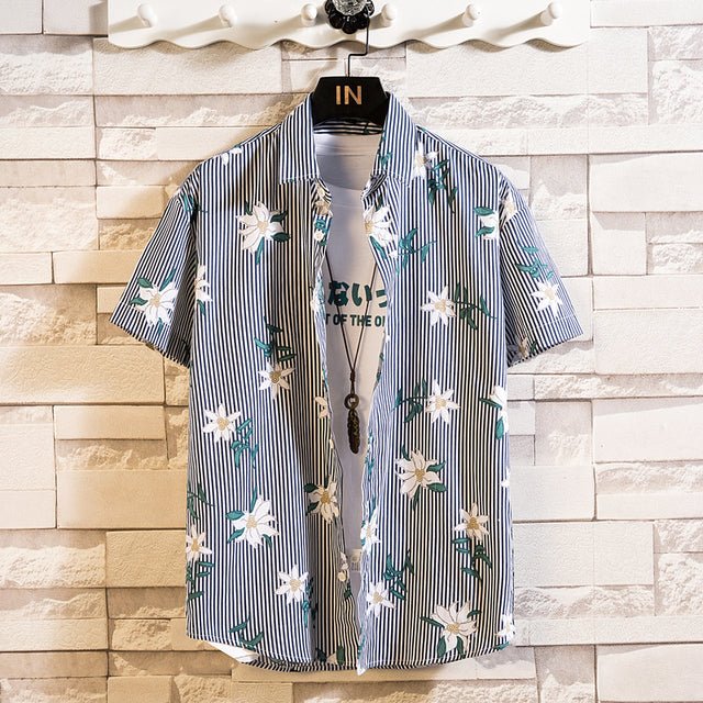 Cotton Men's Gorgeous Print Shirt - Image 9