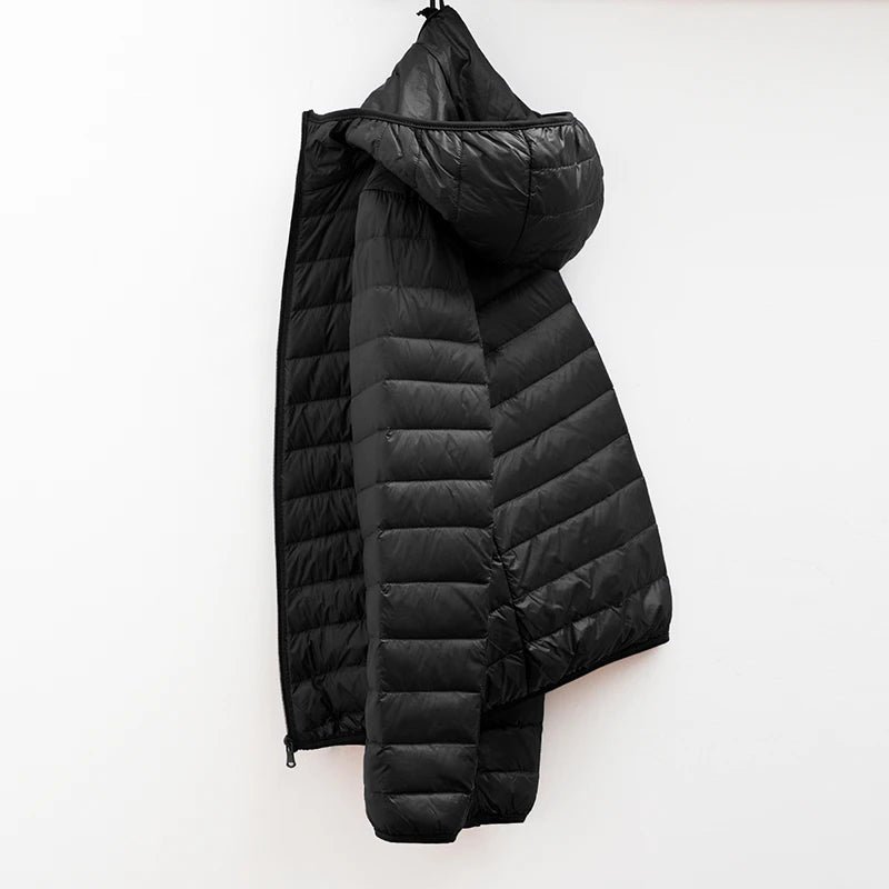 Down Coat Portable Slim Down Parkas - Image 5