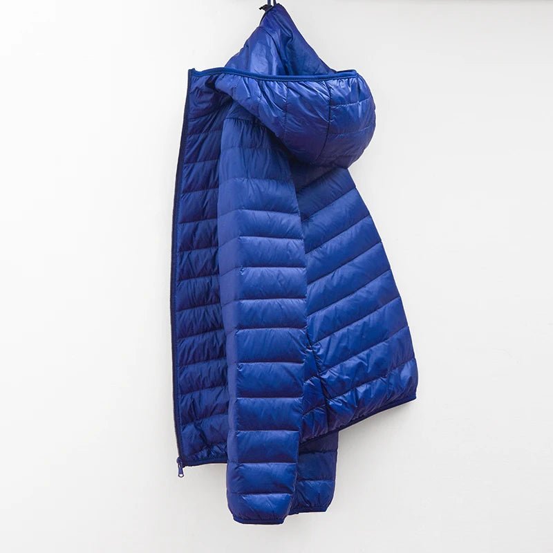 Down Coat Portable Slim Down Parkas - Image 6