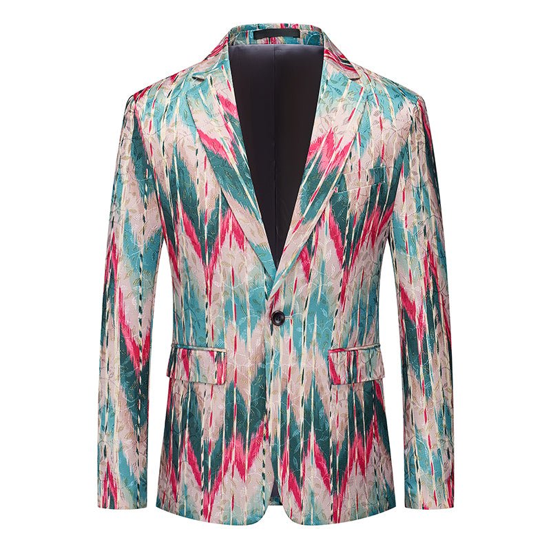 Fashion Men Luxury Party Stage Wedding Trend Jacket - Image 7