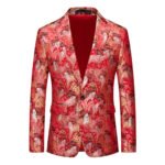 Fashion Men Luxury Party Stage Wedding Trend Jacket